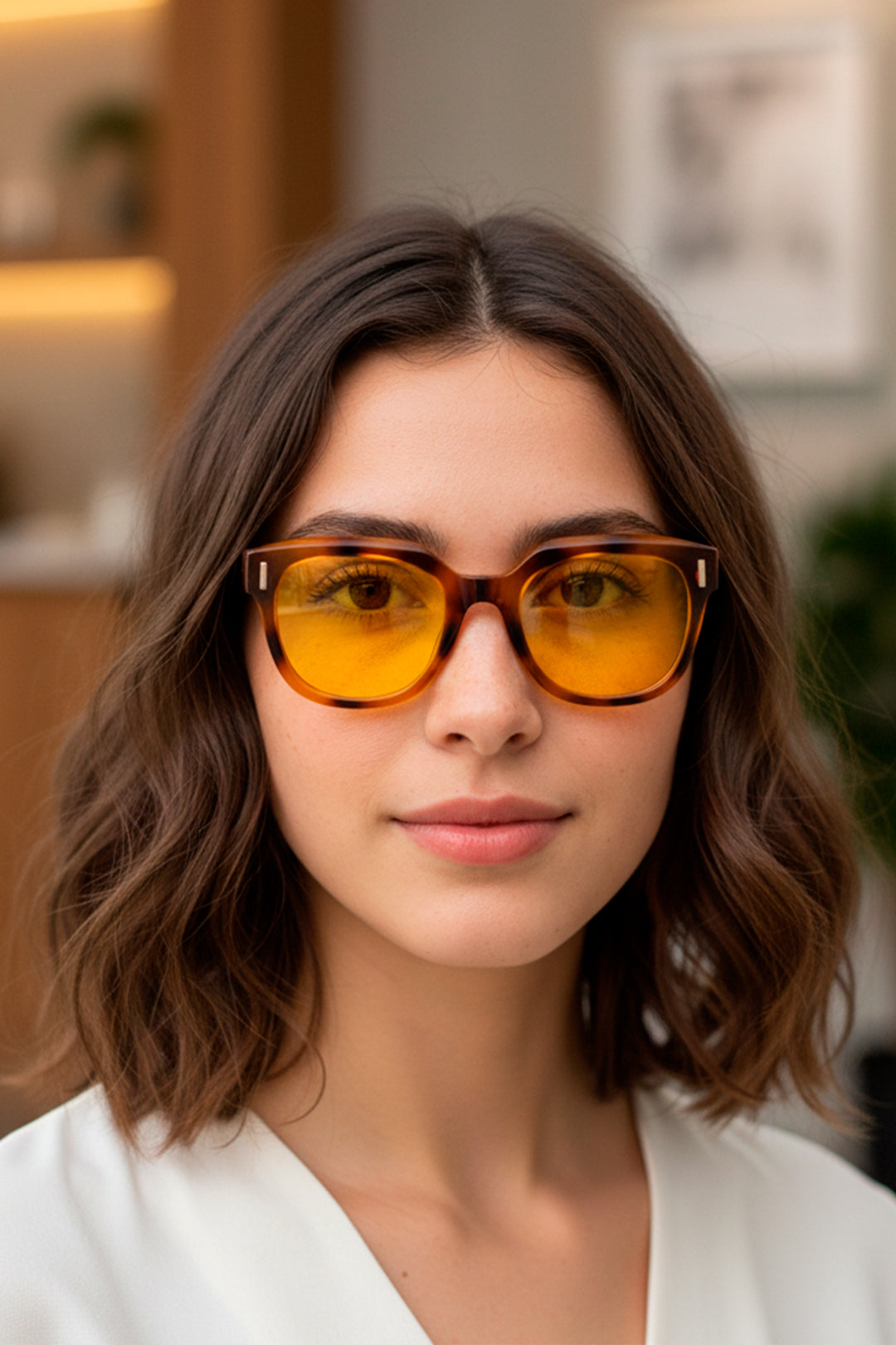 Ainy More LS009 C3 LY - Lente Amarilla Fotocromática