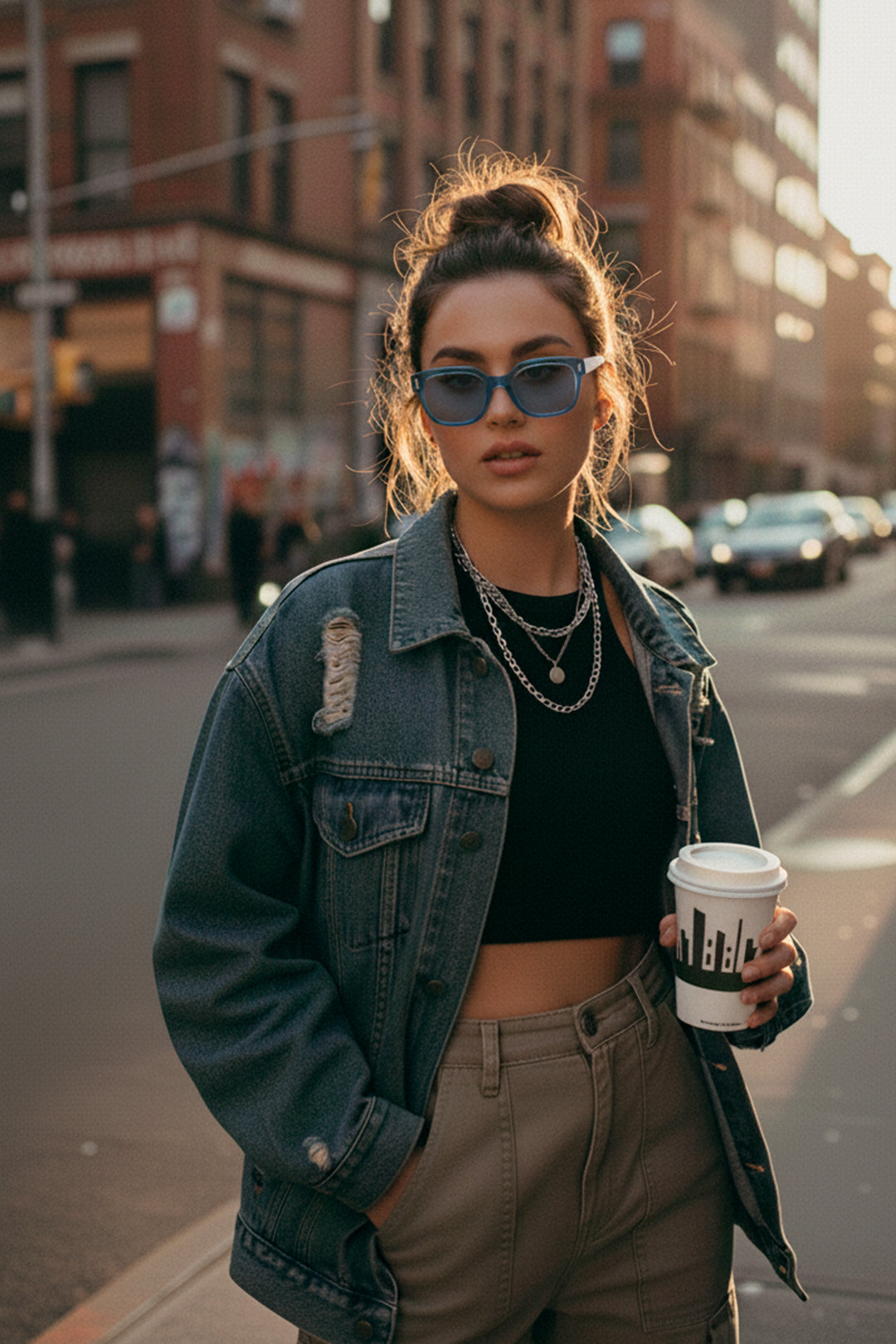 Ainy More LS009 C6 LB - Lente Azul Fotocromática